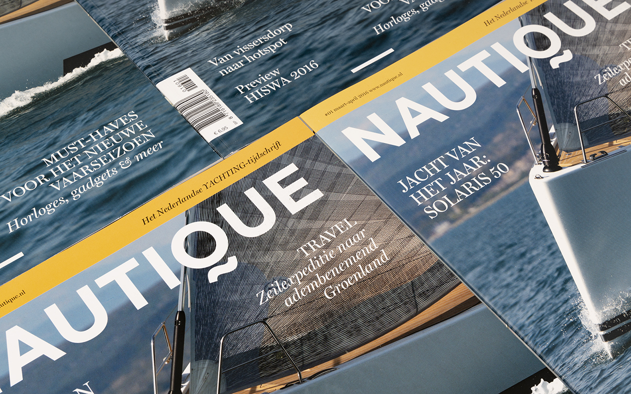 Nautique magazine-omslagen