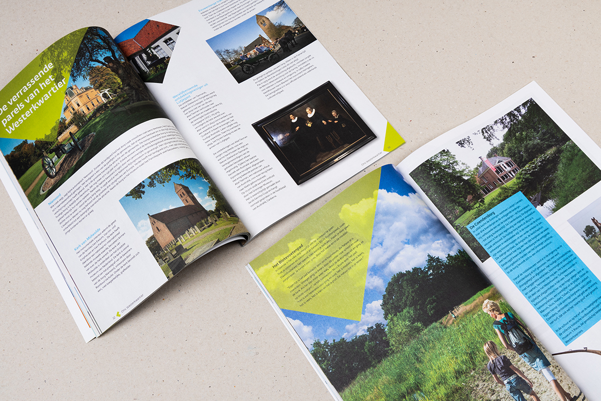 Westerkwartier huisstijl-magazine-spreads