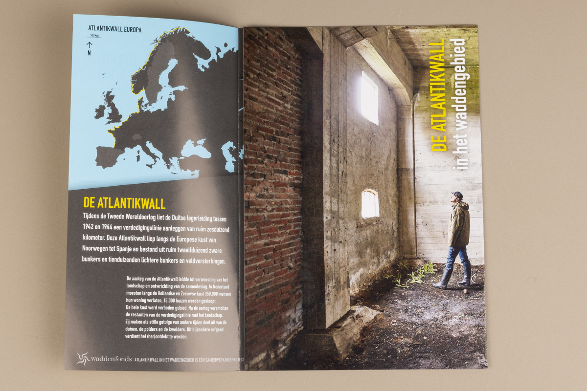 atlantikwall folder-punt-van-reide-slag-open