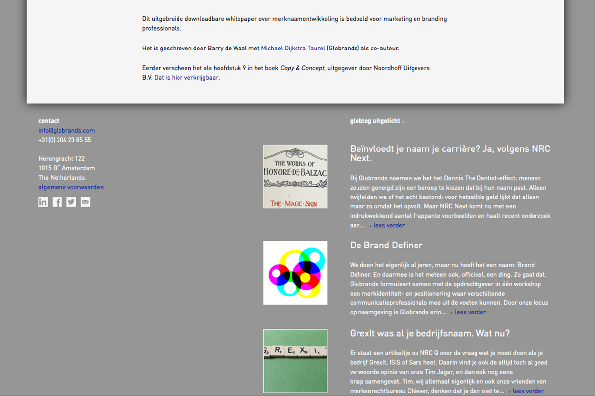 globrands website-home-footer