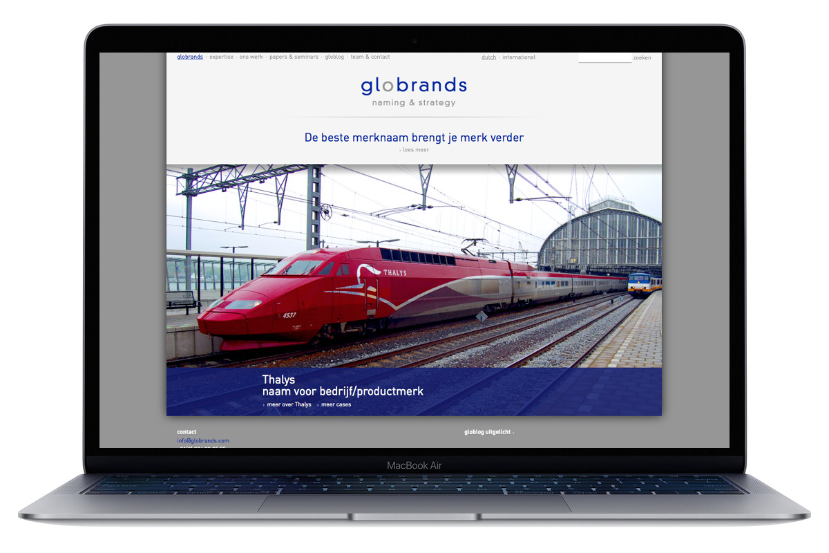 globrands website-home-thalys-desktop