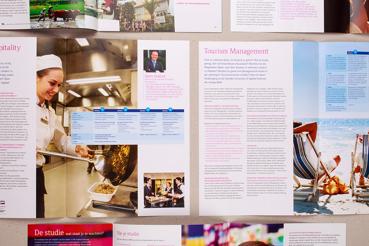 stenden hogeschool-leeuwarden-communicatie-folders-spreads