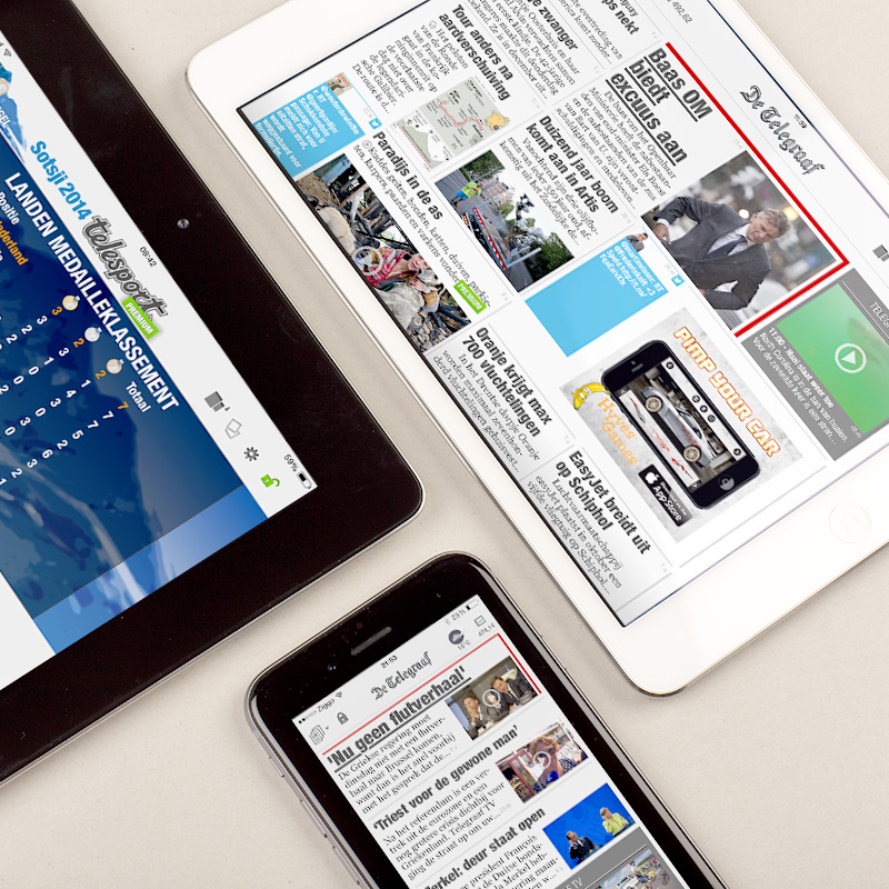 telegraaf krant-ipad